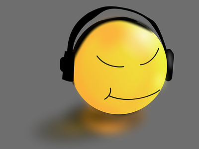 It's Okay 3d avatar design effects emoji headphones illustration music rachel vector wireless