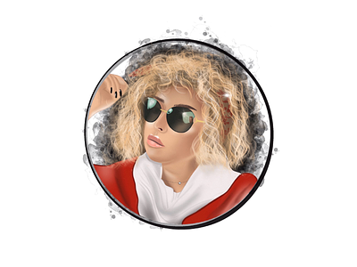 portrait to order on avatar in social networks app design graphic design illustration logo