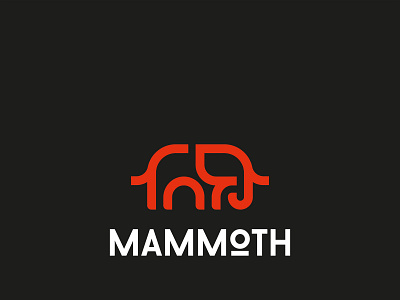 MAMMOTH branding design graphic design illustration logo motion graphics typography vector
