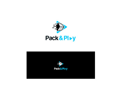 Pack and Play Minimal Logo Design 3d animation branding design designer graphic design graphicdesign illustration logo motion graphics vector