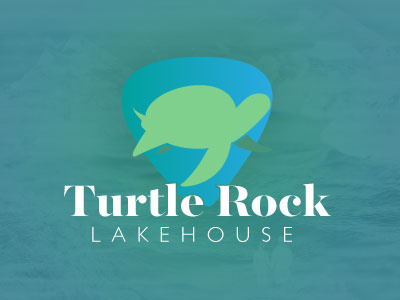 Turtle Rock branding classic commercial logo logo illustration modern