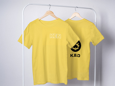 K.B.D T-Shirts - Visual Merchandise branding graphic design k.b.d smartmockups visual merchandise