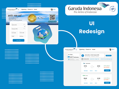 UI Redesign - Garuda Indonesia cool design garuda garuda indonesia indonesia ui
