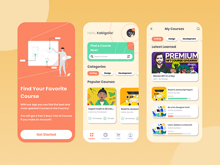 Browse thousands of Course UI images for design inspiration | Dribbble