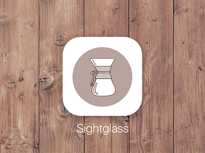 Sightglass Coffee App Icon app brew cemex coffee icon mobile sightglass