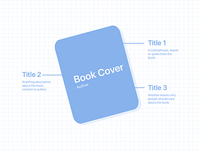 Free Wireframe for Book Landing Page