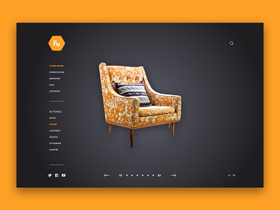Fu for Furniture furniture gallery web design website