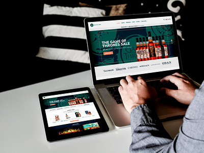 Malts.com branding design e commerce logo ui ux web design