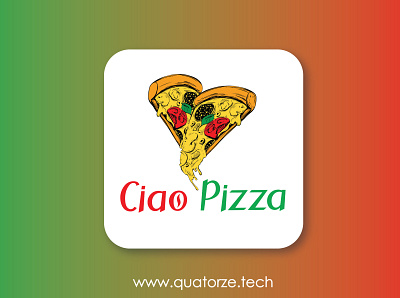 Logo design for Ciao Pizza. graphic design logo