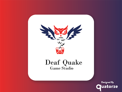 Logo design for Deaf Quake design designer graphic graphic deigner graphic design logo logo design logo designer