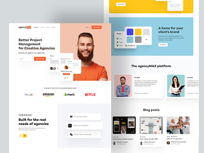 Agency Landing Page - AgencyMax