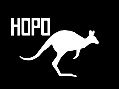 Hopo, Kangaroo white logo