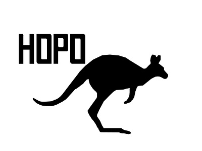 Hopo, Kangaroo black logo