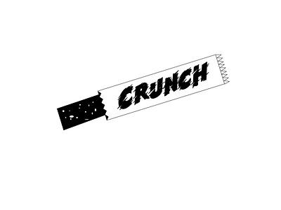 Granola Company, Crunch black branding logo