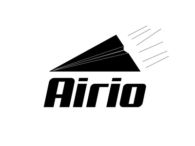 Paper Airplane, Airio black logo