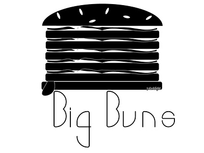 Burger Joint, Big Buns black logo