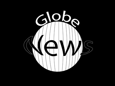 Television News Network, Globe News white and black logo