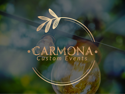 Custom Events Logo branding events logo graphic design logo