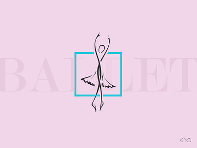 Ballet Logo ballet creative dance design girl logo