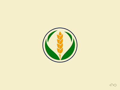 AgroTech agro creative design logo vector wheat