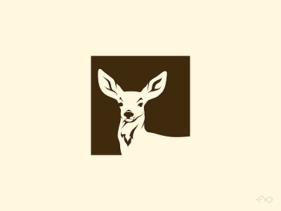WildRoe animal creative design logo roe vector wild