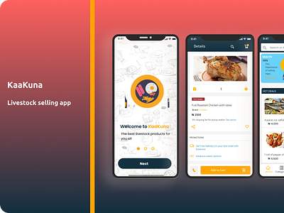 livestock selling app ui