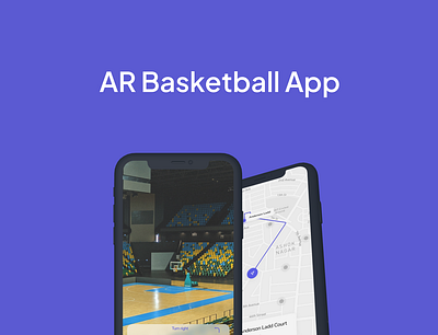 Basketball booking app- AR ar booking app design ui