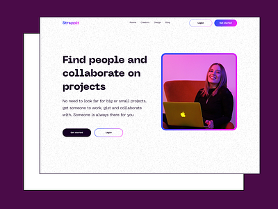 Strappit landing page