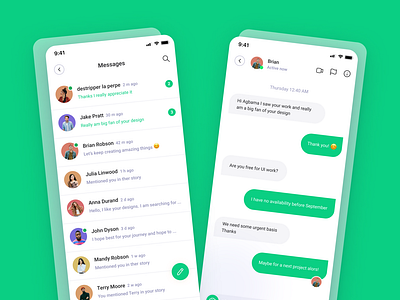 chat app design