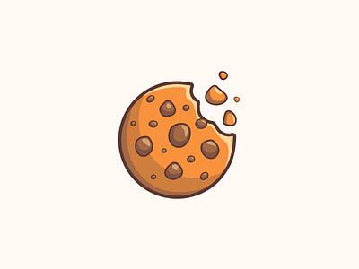 Cookie illustration vector
