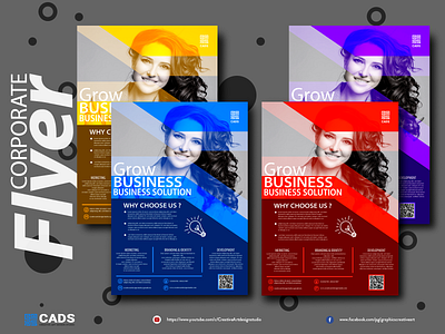 Corporate Business Flyer advertising branding brochure business flyer flyer design graphic design