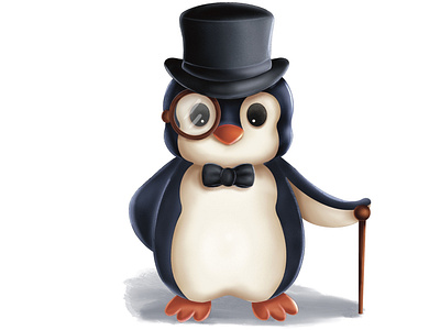 Penguin. Character design