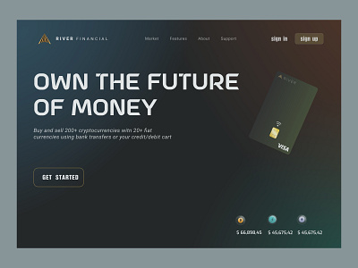 Crypto website Landing Page app design crpto website design dashboard designer ecomerce design fintech landingpage mobile banking design mobile design website website design