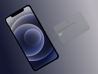 Apple Card Re-imagined concept - Part 2 3d branding card color concept design glass graphic design logo material mockup shadow