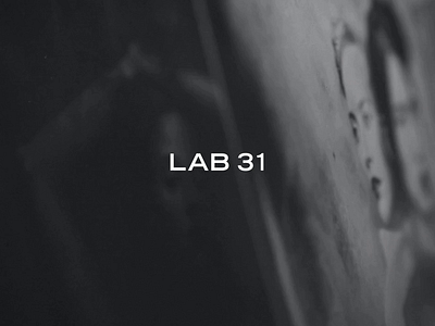 Lab 31 - Photo lab logo design by Pompa Studio animation branding lab lab31 logo photographer photography photolab pompa pompastudio