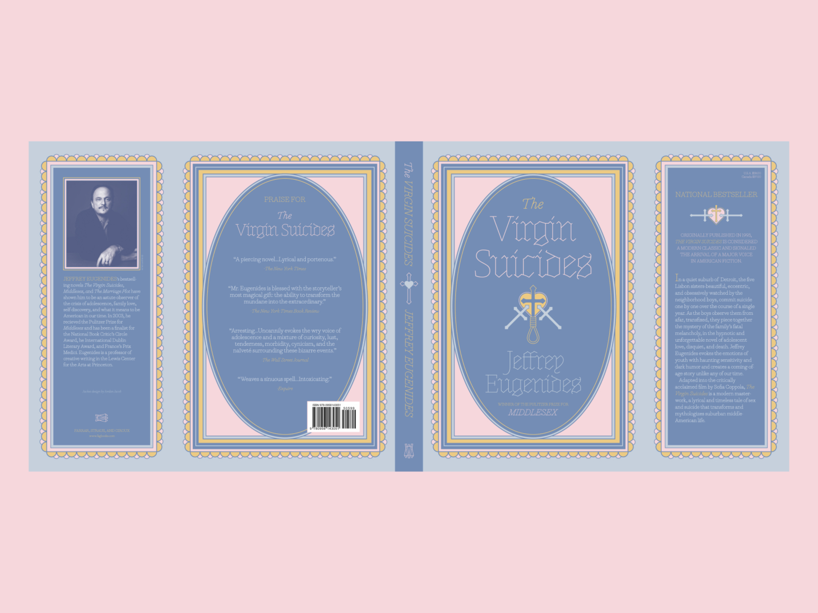 The Virgin Suicides Book Jacket by Jordan Jacob on Dribbble