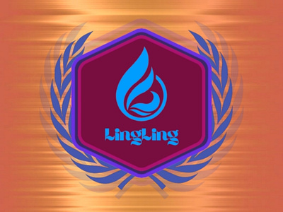 LingLing branding design logo