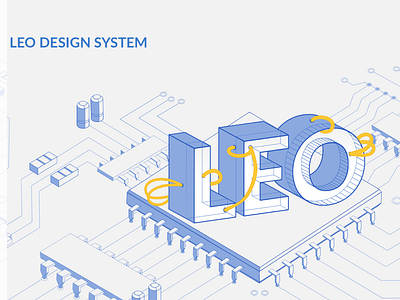 Project Leo branding design system enterprise software log in login page