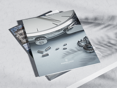 Parmigiani Fleurier editorial design graphic design