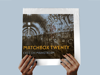Matchbox Twenty Vinyl ReDesign adobe illustrator album cover brand graphic design vinyl vinyl design