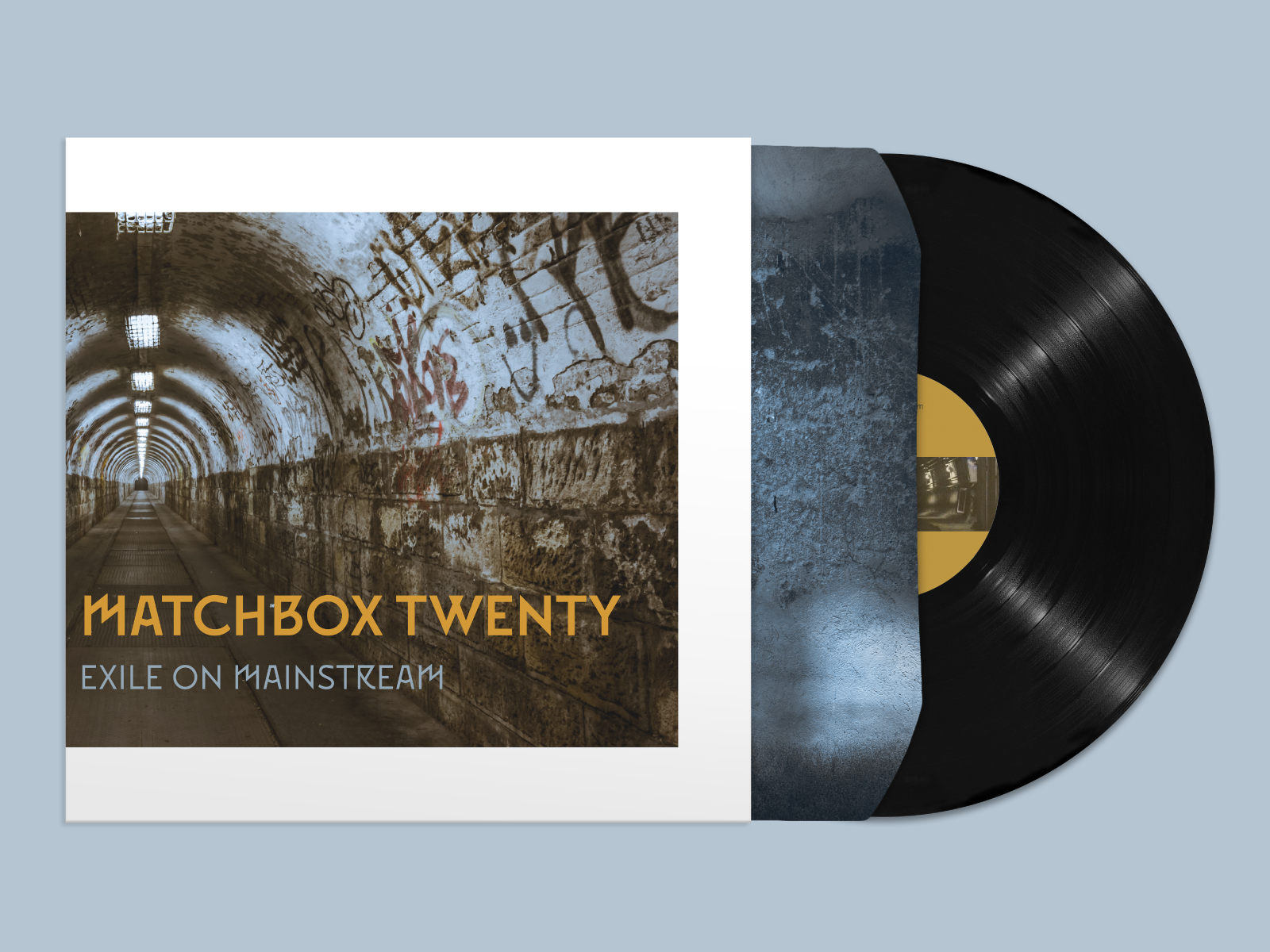 Matchbox Twenty Vinyl ReDesign by Kelsey Slay on Dribbble