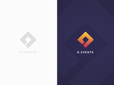D Event Logo event eventing logo logotype vibrant