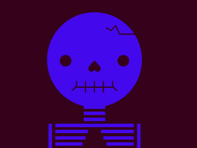 Day 26 Skull 31daysofskulls halloween skull vector