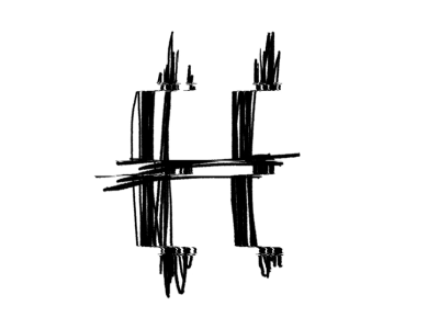 H! 36daysoftype animated blackandwhite fun letterh letters type typography