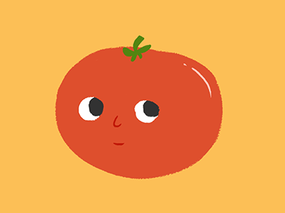 BB Tomato illustration red tomato veggies