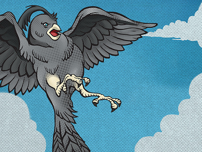 Bayside Bird Illustration