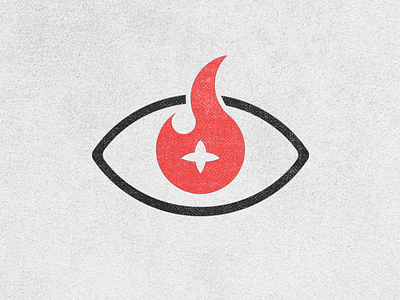 Flickering Logo in Progress band eye fire flickering logo music