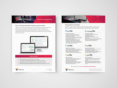 Software Product Sheet casino layout print product sheet slick software