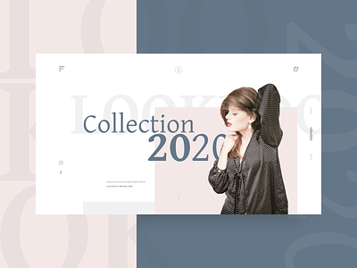 Lookbook 2020 concept concept design dailyui fashion homepage shop uidesign uidesigns user interface uxdesign web web design webdesign woman