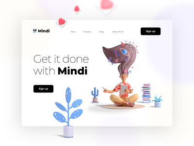 Mindi Task app branding design graphic design illustration logo typography ui ux vector